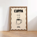 Cuppa Club Tea Print: Kitchen Wall Art
