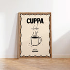 Cuppa Club Tea Print: Kitchen Wall Art