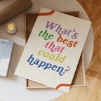 Positive Quote Wall Art, Colourful Print