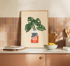 Peach Jubel Beer Print: Trendy Wall Art