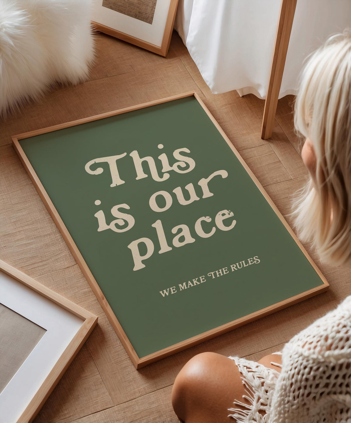 This Is Our Place Art Print, New Home Wall Decor