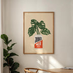 Peach Jubel Beer Print: Trendy Wall Art