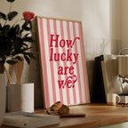 Lucky Heart Wall Print: Trendy Home Decor