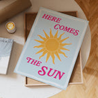 Here Comes The Sun Print: Summer Wall Art