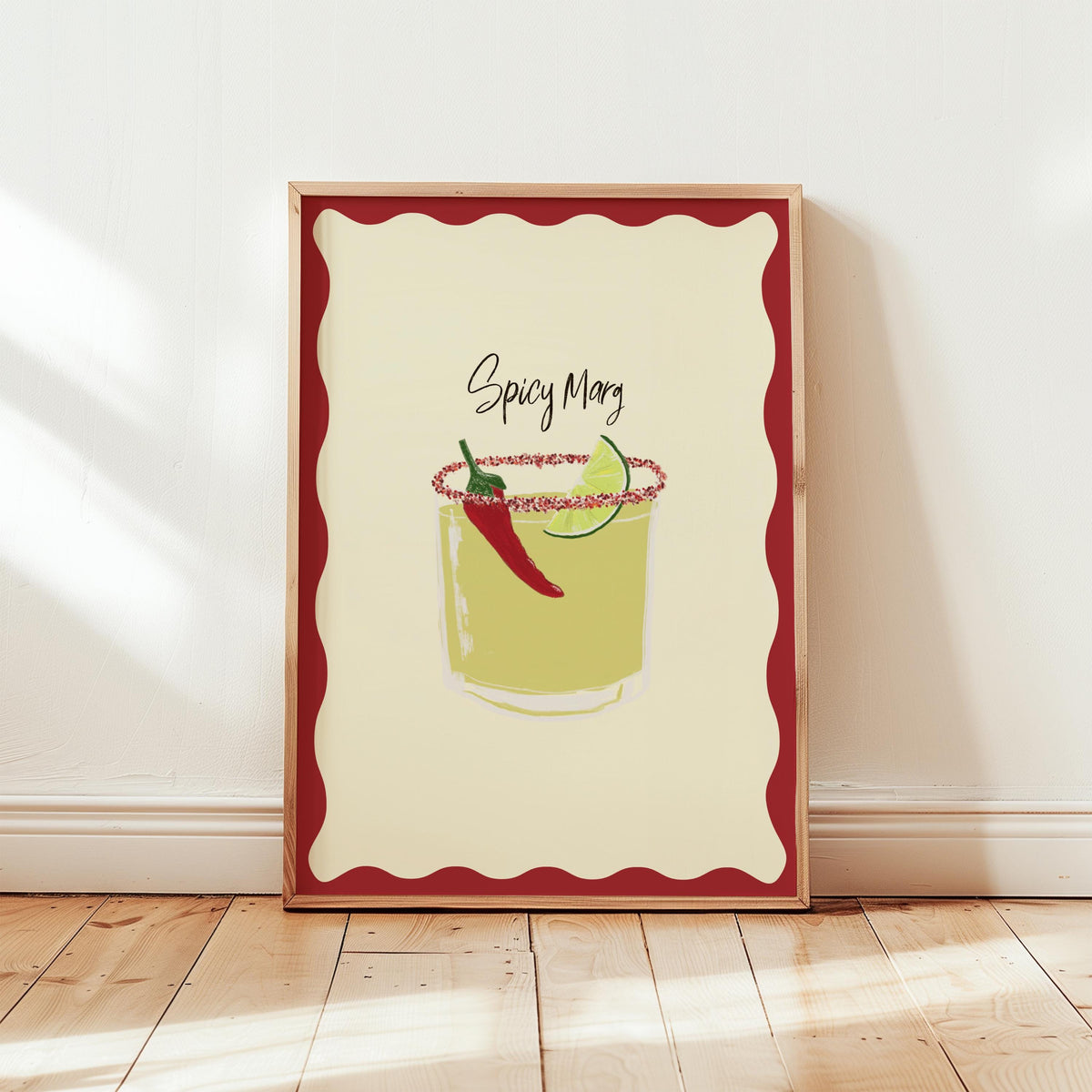 Spicy Margarita Cocktail Print