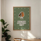 Robins Appear When: Loved One Robin Print, Thinking of you gift