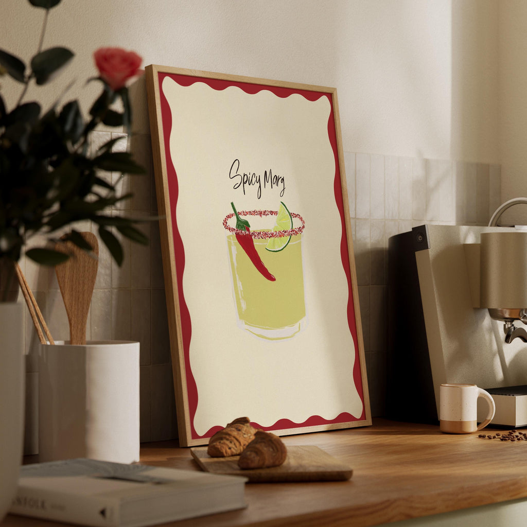 Spicy Margarita Cocktail Print