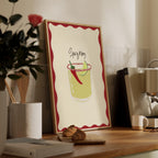 Spicy Margarita Cocktail Print