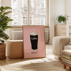 Guinness Beer Print: Home Bar Wall Art