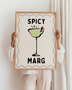Spicy Margarita Kitchen Print, Wall Art