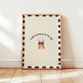 Ginger Cat Kitchen Print, Always Be Polite To The Chef