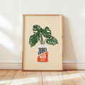 Peach Jubel Beer Print: Trendy Wall Art