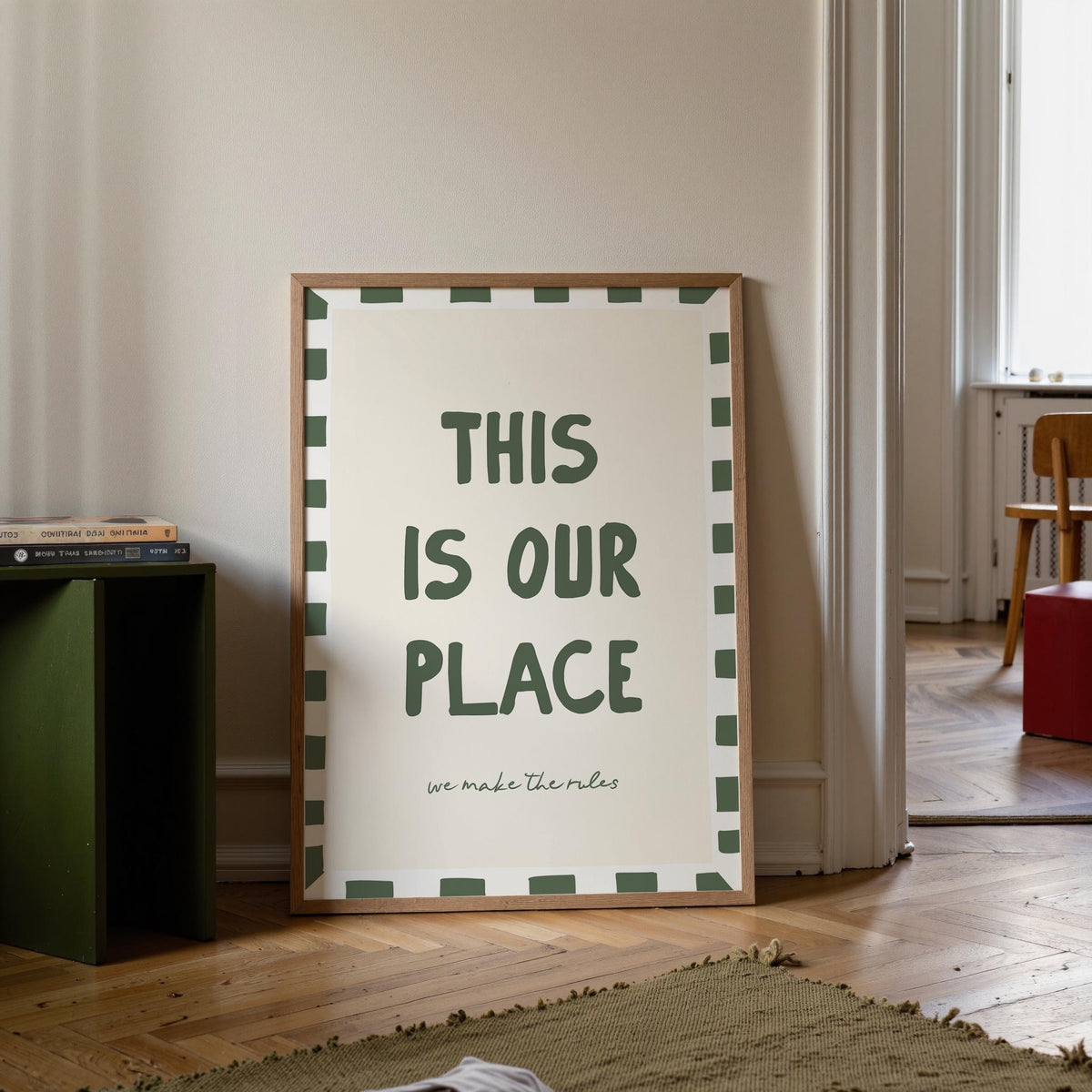 This Is Our Place Print, Cosy Home Wall Art