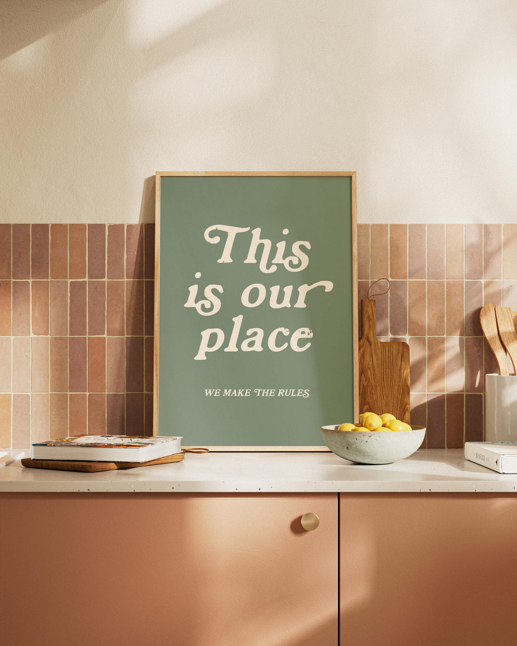 This Is Our Place Art Print, New Home Wall Decor