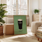 Guinness Beer Print: Home Bar Wall Art