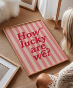 Lucky Heart Wall Print: Trendy Home Decor