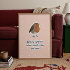 Robins Appear When: Loved One Robin Print, Thinking of you gift